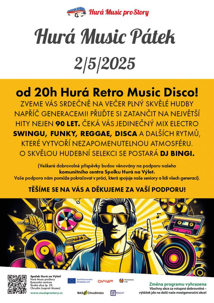 Hura Retro Music Disco | Hurá na Výlet