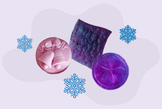 Mini Dlazdice Vanocni Mydla | Hurá na Výlet