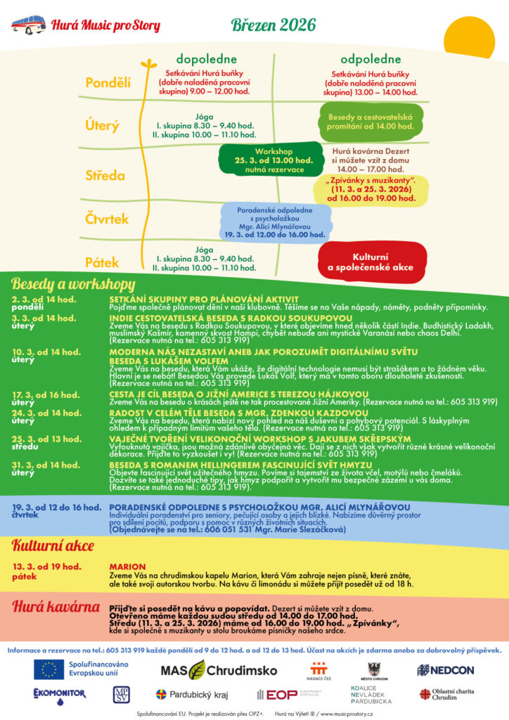 Harmonogram 3. Mesic | Hurá na Výlet