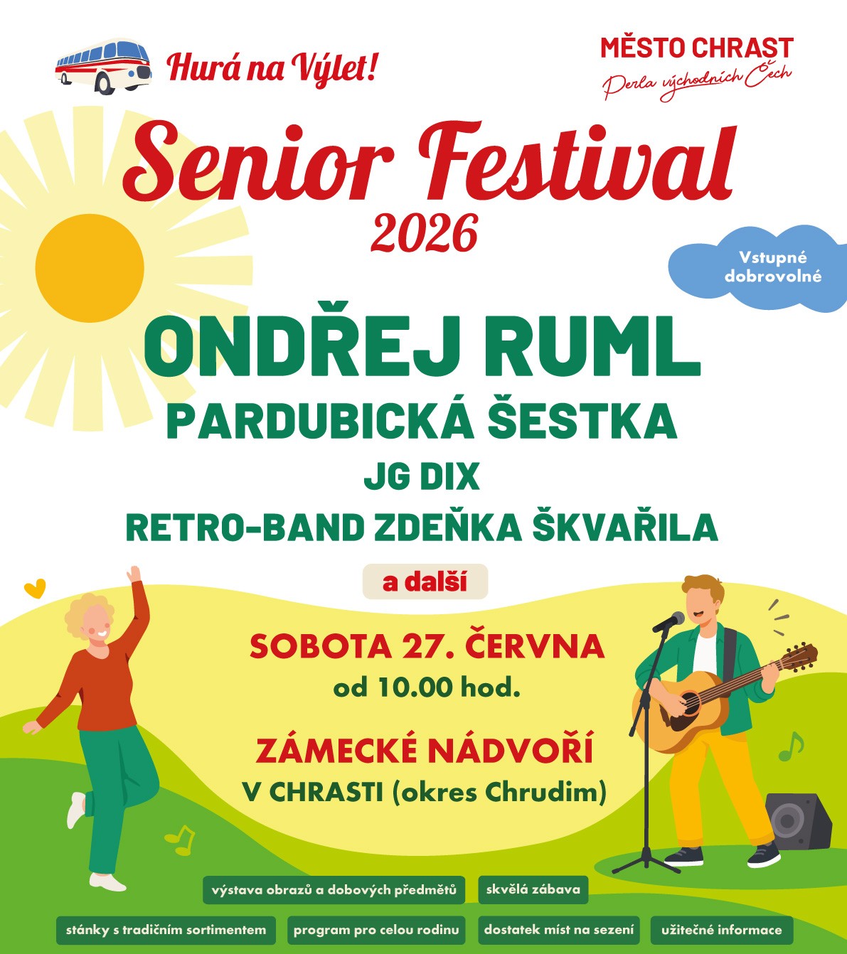 2026 Senior Festival | Hurá na Výlet